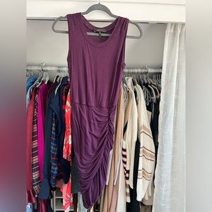 BCBG MaxAzria Soft and comfy, Ruched mini dress, Size S